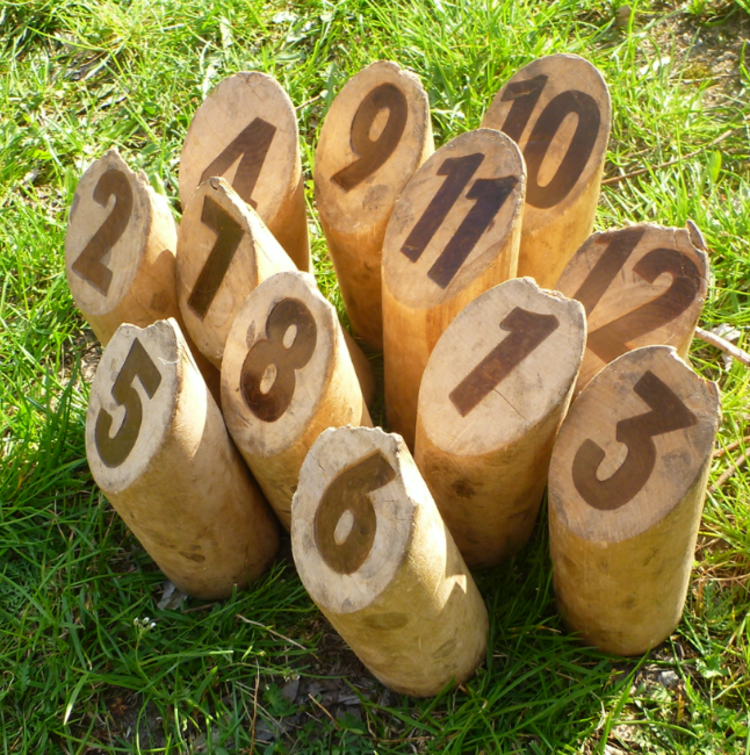 Outdoor-Holzspiel